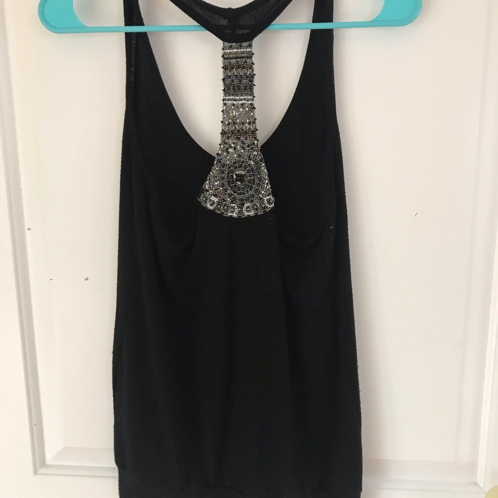 Vintage Havana beaded tank